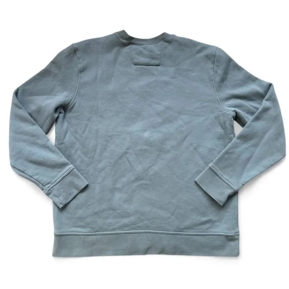 Banana-republic Men's Blue/Grey Sweatshirt
